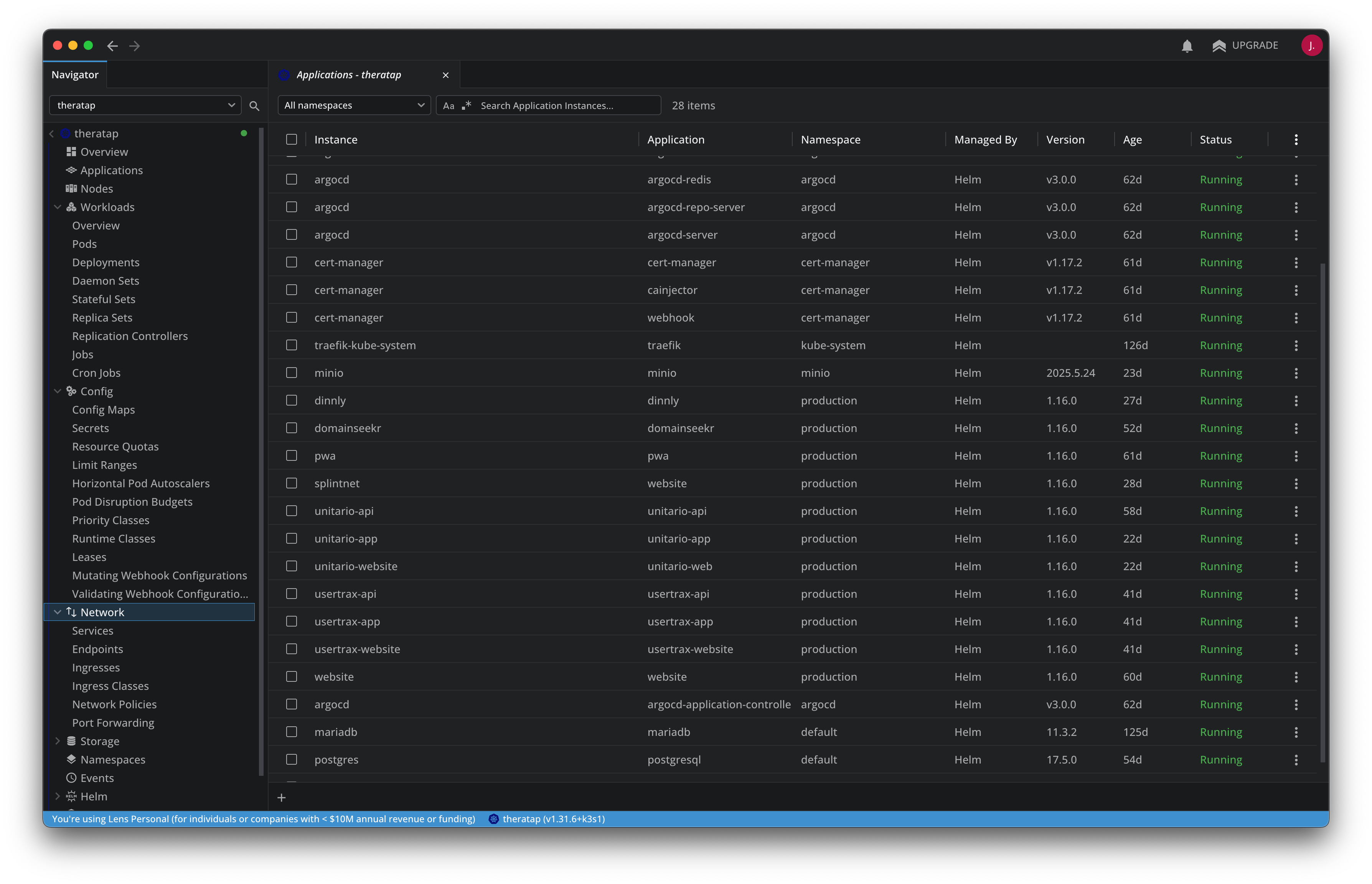 Kubernetes Lens
